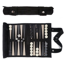 Black | Sondergut Roll-Up Travel Backgammon Game