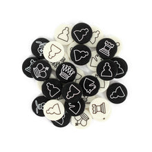 Chess & Checkers | Replacement Pieces for Sondergut Chess & Checkers Roll-up Travel Game