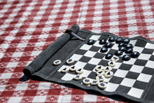 Chess & Checkers | Sondergut Roll-Up Travel Game